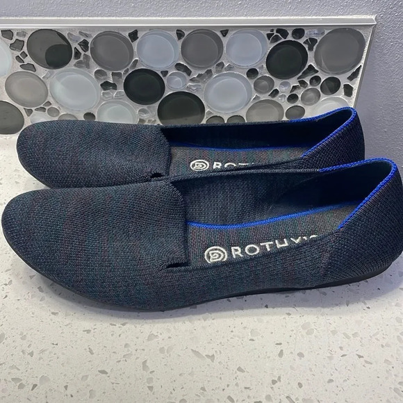 ROTHY’S woman’s blue with multi colors flats - Picture 6 of 15